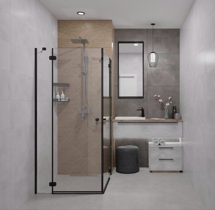 Sorel Light настенная плитка светло-серая матовая 31х63см Azori