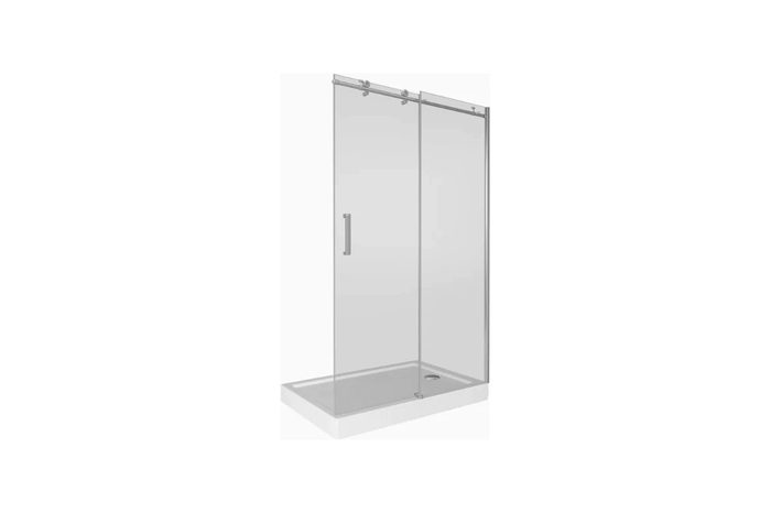 Puerta WTW-110-C-CH  душевая дверь откатная 110см, стекло прозрачное, профиль хром