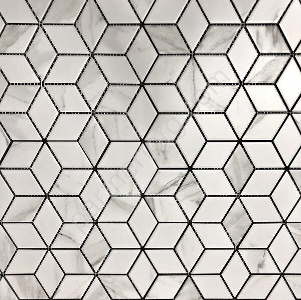 Viva Statuario белая Orro Mosaic керамическая мозаика