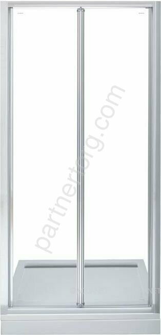 Aquanet Alfa NAA6422, 00210018, душевая дверь складная 80х200 см, прозрачное стекло