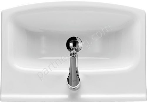 Cersania 60 см раковина встраиваемая белая, Cersanit