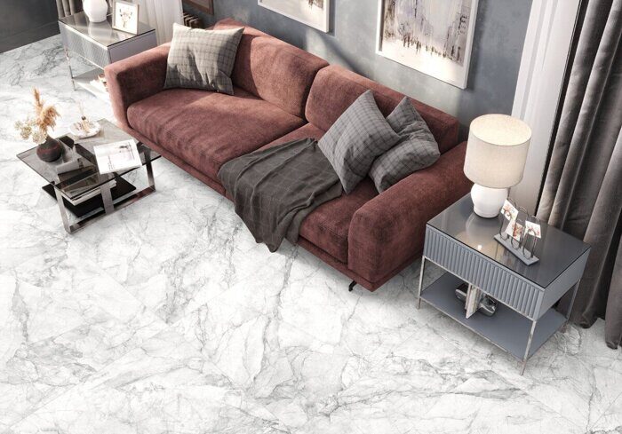 Nordik LCM керамогранит белый матовый 80х80см