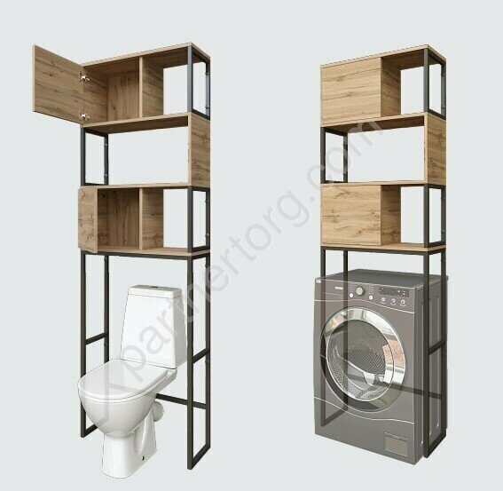 Grunge Loft 200*66 Дуб вотан  Marka One шкаф универсальный