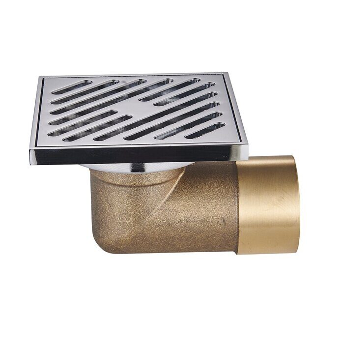 R606.10 Трап Raglo для душа 10х10см, хром