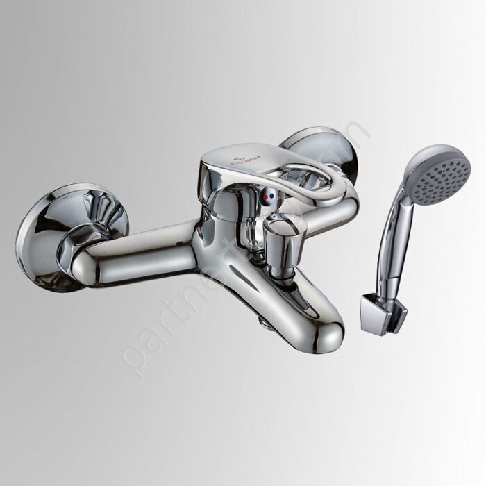 Б 30 смеситель для ванны с литым изливом, одноручный Славен