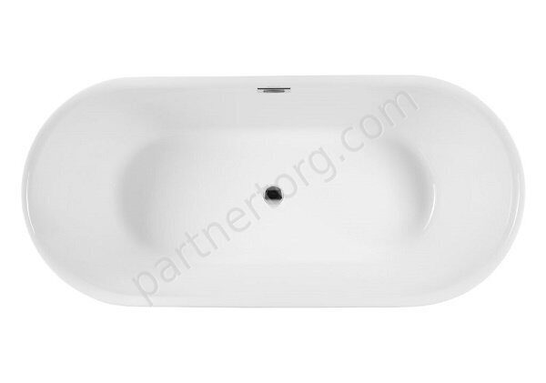 Delight акриловая отдельно стоящая ванна Aquanet 170х78см