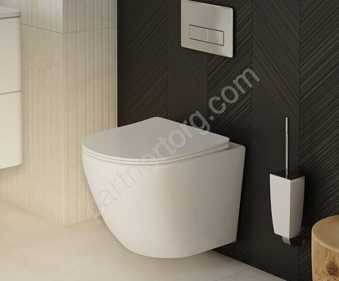 Blanco Q Торнадо подвесной унитаз безободковый Iddis с сиденьем BLQNDSEI25