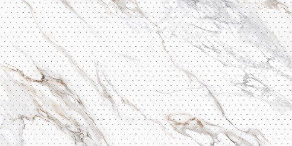 Intensity New Trend декор настенный белый глянцевый глиттер 30х60 см