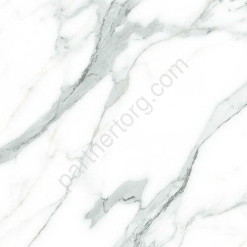 Lux Kito керамогранит белый глазурованный полированный 90х90 см