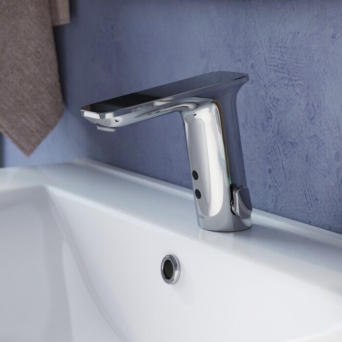 Pulse Iddis смеситель для умывальника сенсорный, хром PULSBS2i86