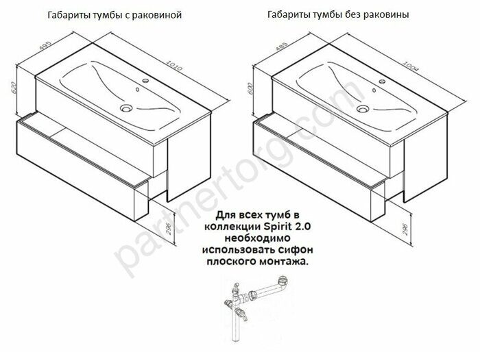 M70AFHX1002WG SPIRIT 2.0, База под раковину, подвесная, 100 см, ящики push-to-open, цвет: белый, гля