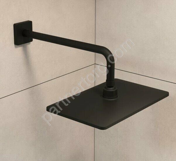 Slide Iddis душевая насадка верхняя прямоугольная, матовый черный SLI31BPi64