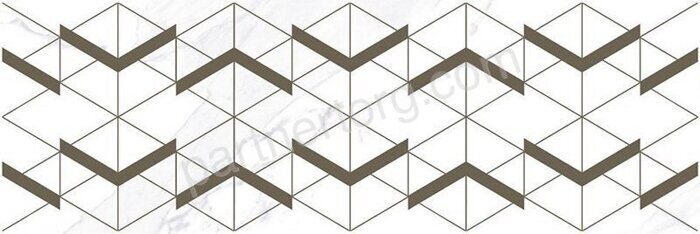 Lord Wing белый полированный керамический декор 60х20см Laparet OS\A153\60124