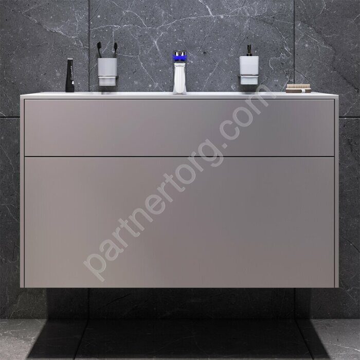 M50AFHX1003EGM INSPIRE V2.0, База под раковину, подвесная, 100 см, 3 ящика, push-to-open, элегантный