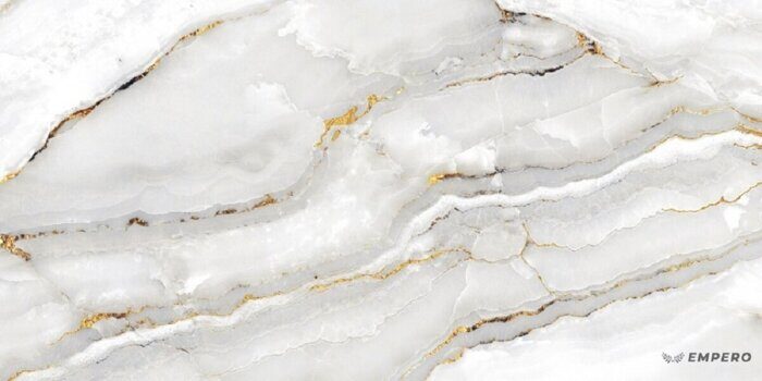 Colorico Ice белый керамогранит полированный 120х60см Empero