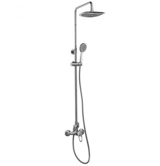 Omega LM3160C душевая система с тропическим душем, без излива, хром Lemark