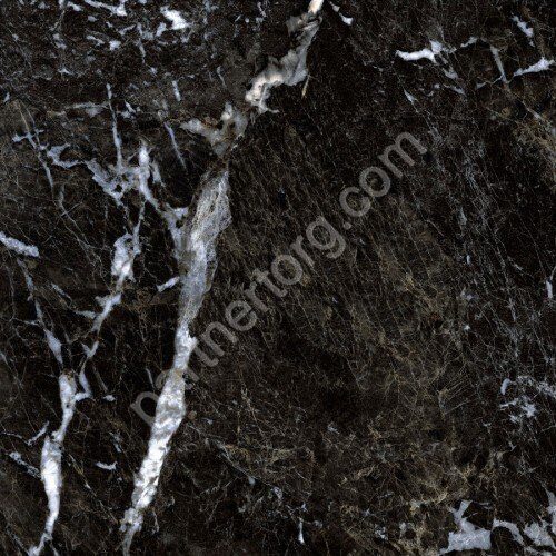 ГТ Gresse Simbel carbon Мрамор черный матовый керамогранит 60х60см