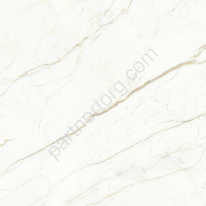 Europa Gold l белый матовый карвинг керамогранит 60х60см Laparet