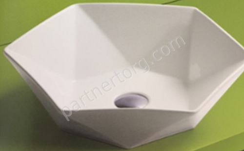 Накладная раковина белая Maison MC901-54 48,5 см