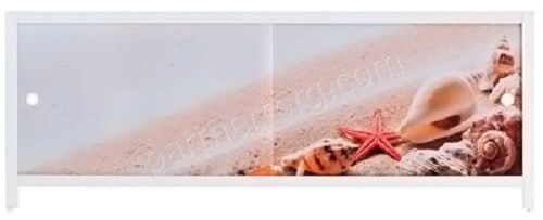 Дары моря Ультралегкий Арт экран под ванну пластик 1,48 м,  1,68м