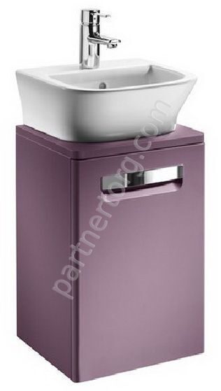 Gap тумба для ванной комнаты фиолетовая 45 Roca