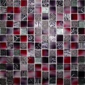 Krokus Glass Orro Mosaic стеклянная мозаика с камнем