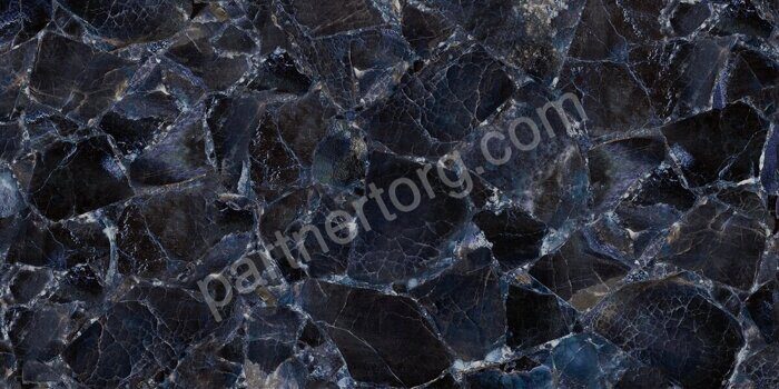 Adamant Blue LCM керамогранит синий суперполированный 120х60см