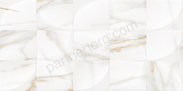 Marmaris white wall 02 керамическая плитка 30х50см глянец Gracia Ceramic