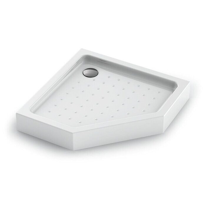 Veconi TZ53-100-C5 душевой поддон трапециевидный 100х100х15 см, акрил