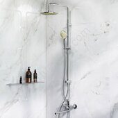 F40885A94 Набор X-Joy: душевая система, смеситель для ванны/душа излив 300 мм, хром, шт.