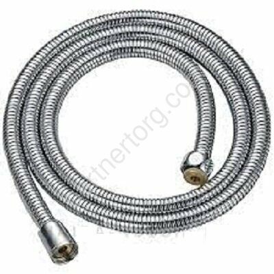 Шланг для душа в двойной оплетке хром 150 мм HB-40