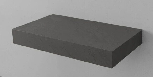 Unit 60 Velvex столешница под раковину графит для ванной комнаты