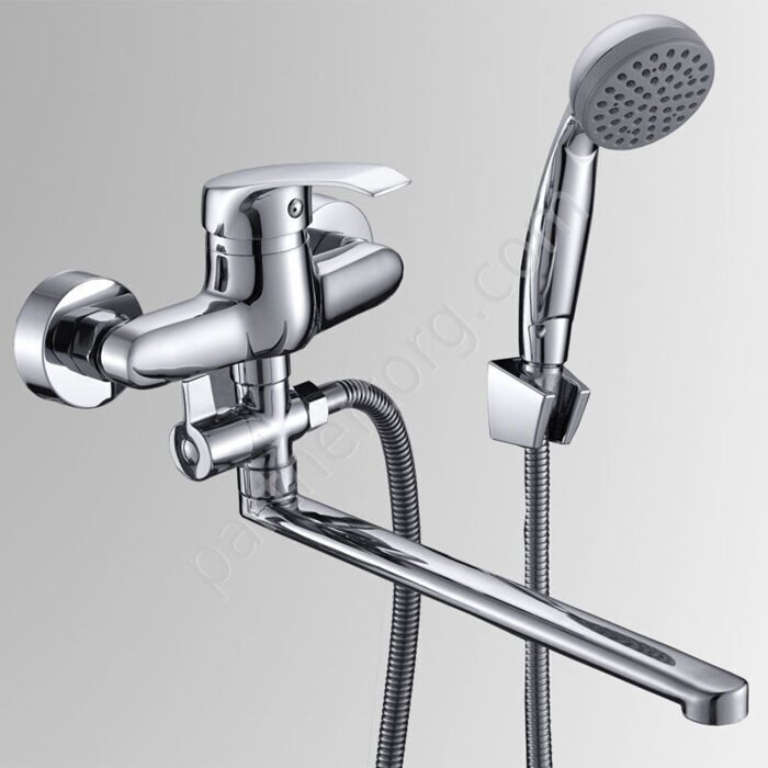 К 31 смеситель для ванны с поворотным изливом, одноручный Славен