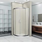 Infinity R-120-G-CH душевой уголок 120 см, стекло Grape, профиль хром