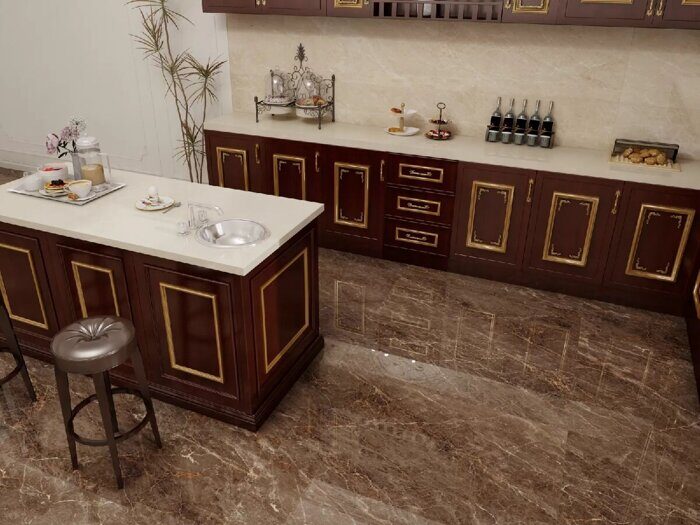 Istanbul Crema керамогранит полированный Duna Bluezone 120х60см