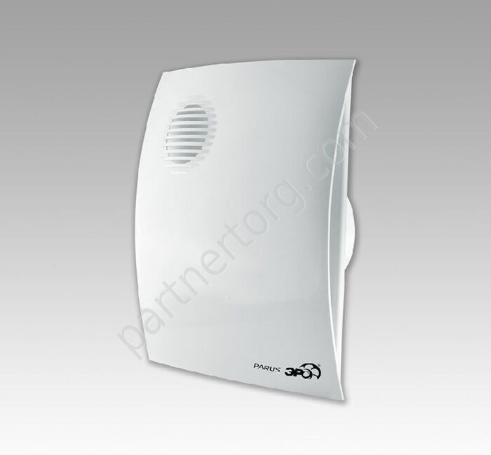 Parus 5 осевой вентилятор вытяжной  D 125, белый