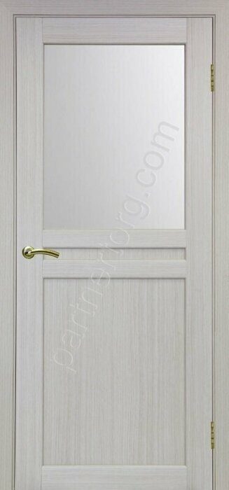 Парма 420.211 межкомнатная дверь дуб беленый FL со стеклом на выбор