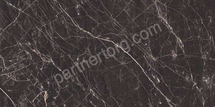 Black Arkadia черный полированный керамогранит 60х120см Laparet