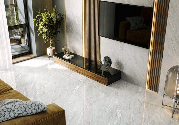 Tamarino New Trend керамогранит серый полированный 120х60см