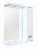 Балтика 58.01 шкаф с зеркалом для ванной комнаты Оника правый