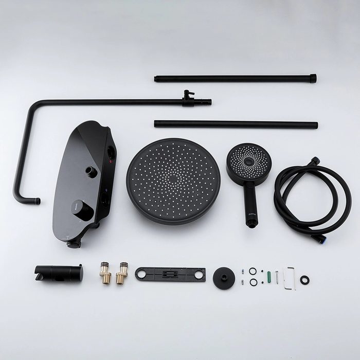 Gappo G2495-86 душевая система, черный