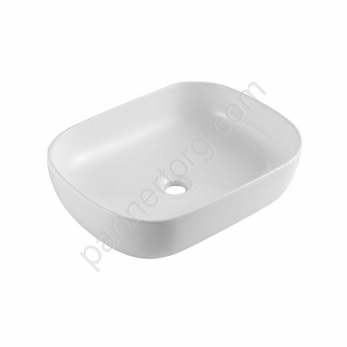 Azario Trend белая раковина настольная 50х40х13,5см AZ41015