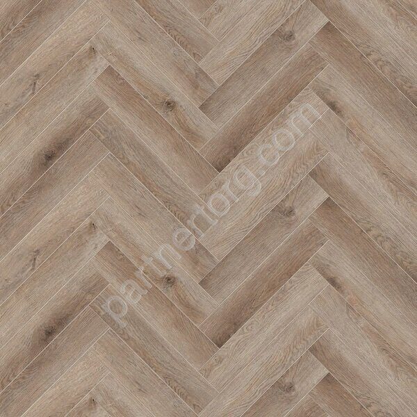CronaFloor Herringbone Дуб Монпелье H004 SPC замковая кварцвиниловая плитка, 4,5 мм
