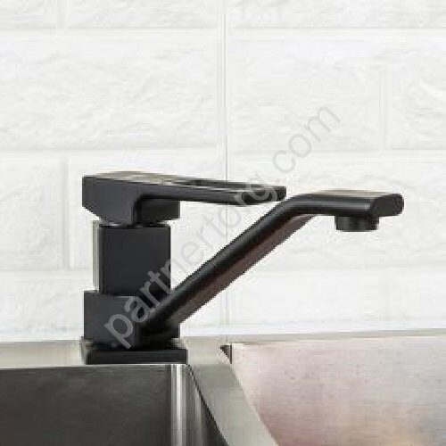Gappo G4517-6 смеситель для кухни черный