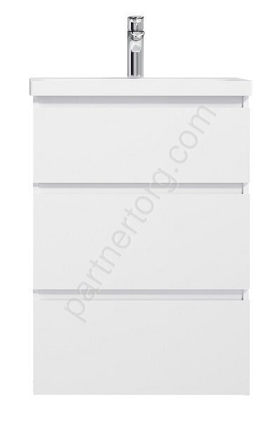 Gem M91FSX0602WG Am.Pm, тумба под раковину 60 см белый глянец