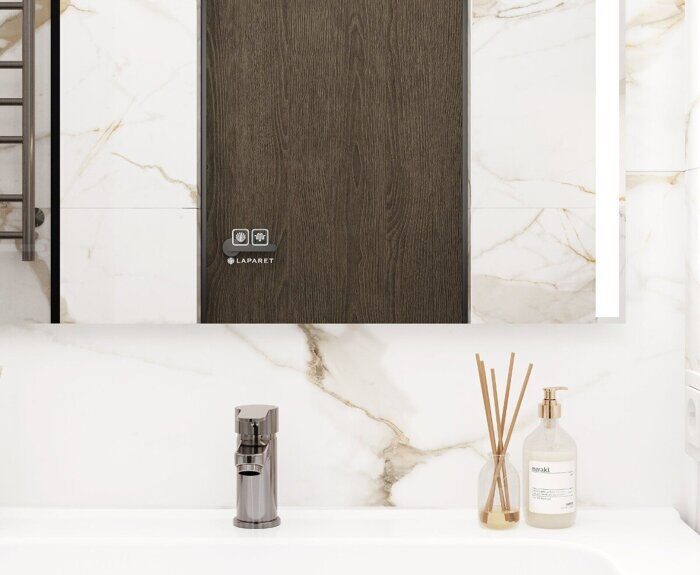 Calacatta Superior белый полированный керамогранит 60х120см Ceradim