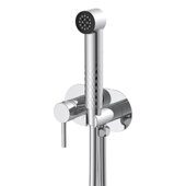 S96.52 Splenka Смеситель с гигиеническим душем встраиваемый, хром