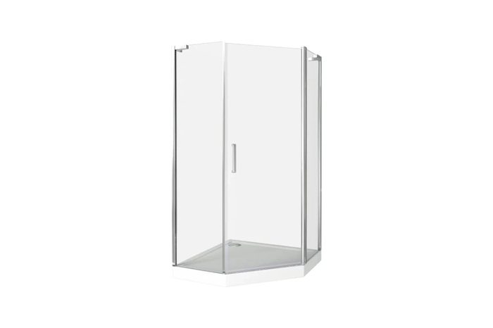 Pandora PNT-100-C-CH душевой уголок 100х100 см, стекло прозрачное, профиль хром