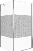 Fantasy CR-90-F-CH душевой уголок 90 см, стекло Фэнтази, профиль хром