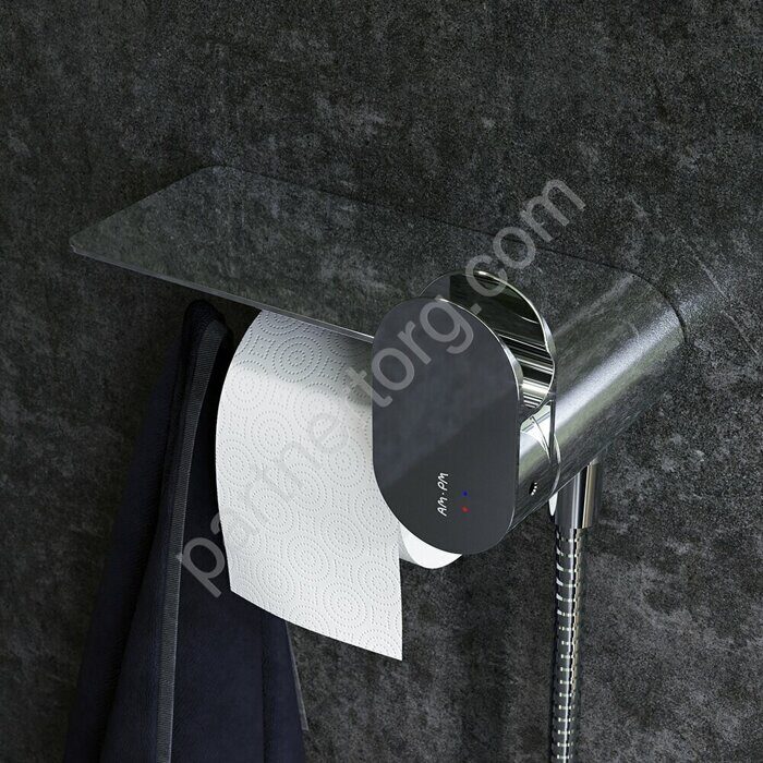 Like смеситель с гигиеническим душем с полкой F0202600 AM.PM Распроджа